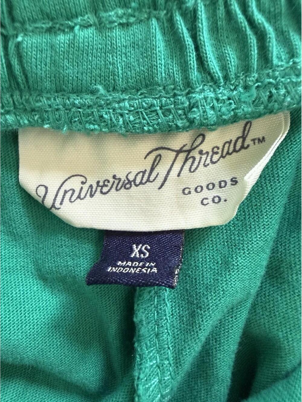 Universal Thread Wide Leg pants (Size XS) with drawstrings and Vibrant Green - Picture 5 of 7
